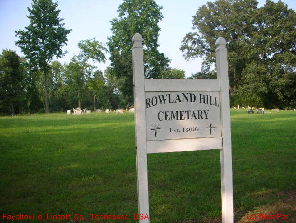 Rowland Hill Cemetery
